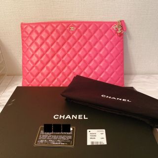 シャネル(CHANEL)の【CHANEL】ピンク　クラッチバッグ(クラッチバッグ)