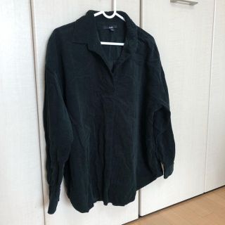 ユニクロ(UNIQLO)の母ちゃん様専用🤍UNIQLO コーデュロイスキッパーシャツ(シャツ/ブラウス(長袖/七分))