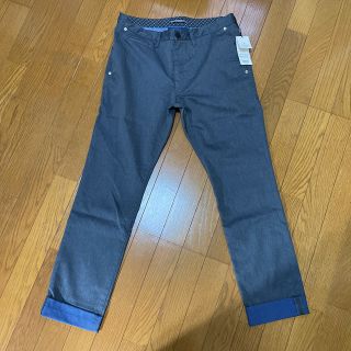 ランバンオンブルー(LANVIN en Bleu)の(送料込み、未使用)ランバンオンブルー　チノパン グレー(ワークパンツ/カーゴパンツ)