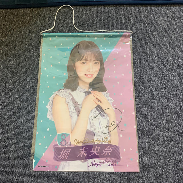 乃木坂46(ノギザカフォーティーシックス)の乃木坂46 8th バスラ 堀未央奈 タペストリー エンタメ/ホビーのタレントグッズ(アイドルグッズ)の商品写真