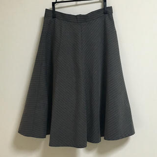 ジーユー(GU)の新品♡GU ストライプ フレアスカート(ひざ丈スカート)