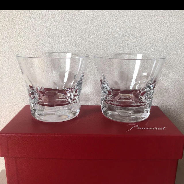 SALE/96%OFF】 美品 バカラ ベルーガ タンブラーペア 新品未使用