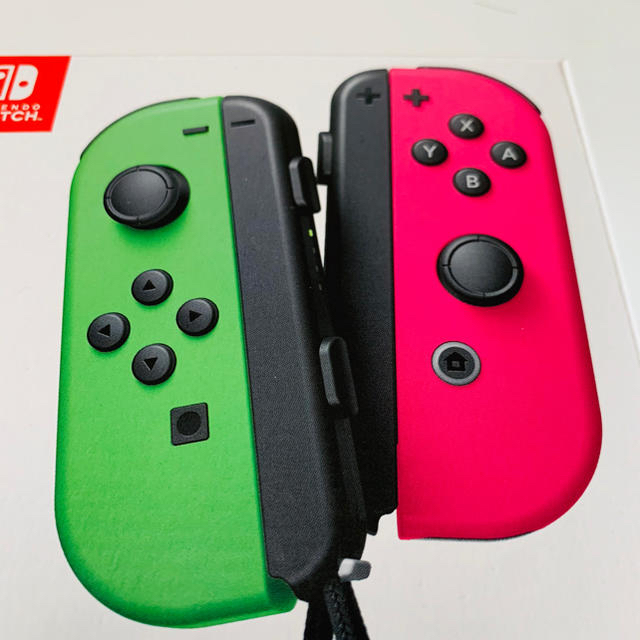 Nintendo Switch(ニンテンドースイッチ)の【新品】Switch Joy-Con ジョイコン 左　ネオングリーン　新品未使用 エンタメ/ホビーのゲームソフト/ゲーム機本体(家庭用ゲーム機本体)の商品写真