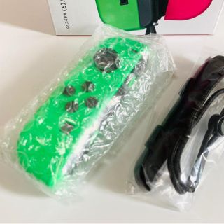 ニンテンドースイッチ(Nintendo Switch)の【新品】Switch Joy-Con ジョイコン 左　ネオングリーン　新品未使用(家庭用ゲーム機本体)