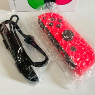 ニンテンドースイッチ(Nintendo Switch)の【新品】Switch Joy-Con ジョイコン 右　ネオンピンク(家庭用ゲーム機本体)