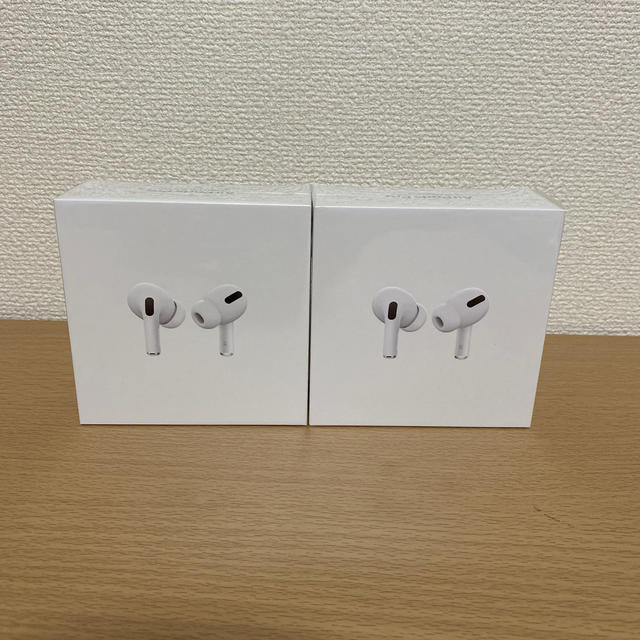 Apple AirPods pro MWP22J/A 2個 国内正規品保証未開始 - ヘッドフォン ...