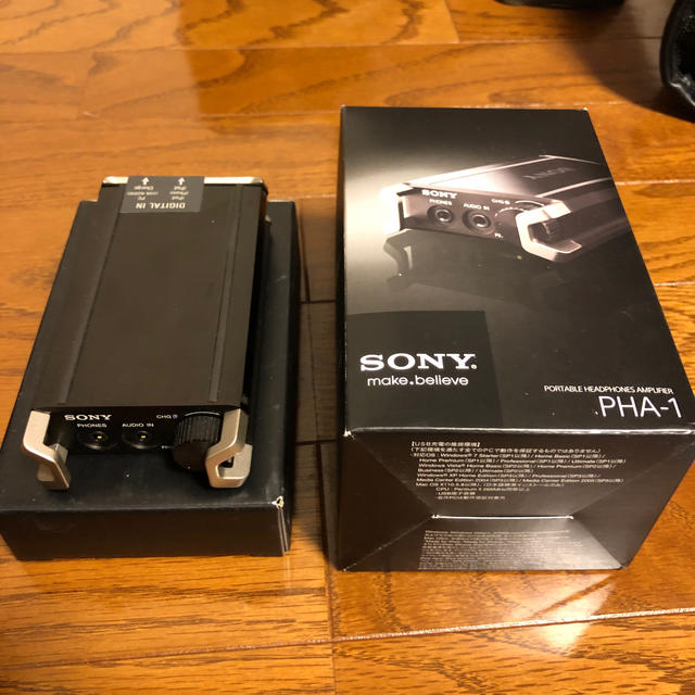 SONY(ソニー)のポータブルヘッドフォンアンプ　SONY PHA-1 スマホ/家電/カメラのオーディオ機器(アンプ)の商品写真