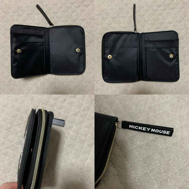 Disney(ディズニー)のディズニー　財布　ミッキー　折りたたみ財布　mini付録 レディースのファッション小物(財布)の商品写真