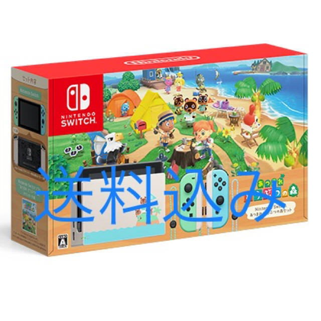 【新品未使用】NINTENDO Switch あつまれ どうぶつの森セットゲームソフト/ゲーム機本体