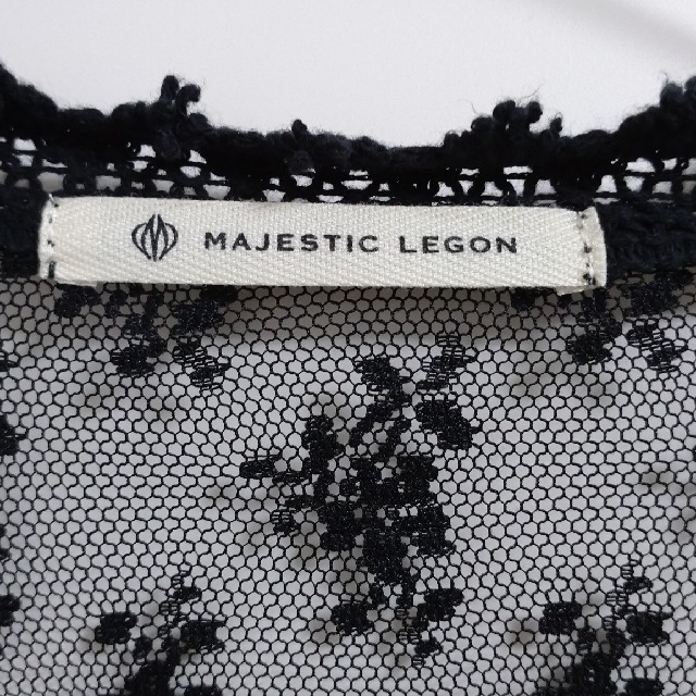 MAJESTIC LEGON(マジェスティックレゴン)のMAJESTIC LEGON チュールレース ガウン レディースのトップス(カーディガン)の商品写真