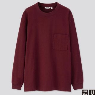 ユニクロ(UNIQLO)のユニクロユー UNIQLO U  クルーネックT ロンT Lサイズ(Tシャツ/カットソー(七分/長袖))