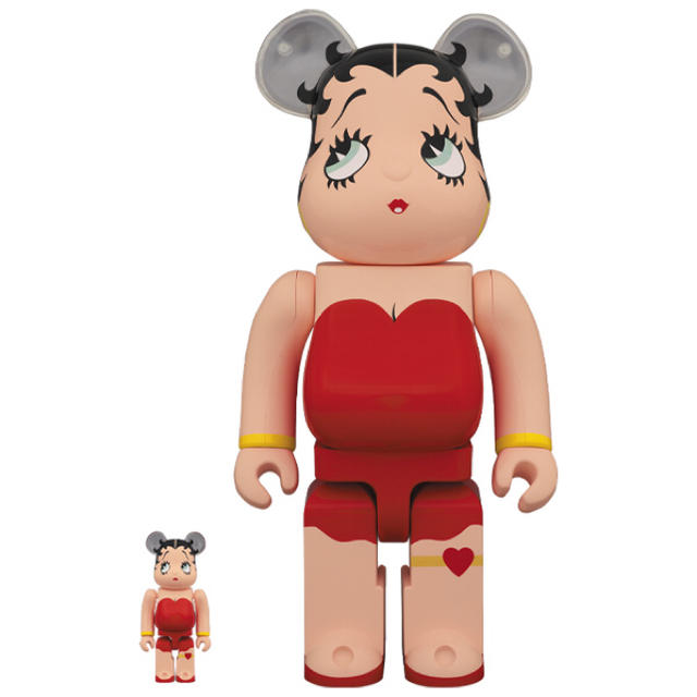 MEDICOM TOY(メディコムトイ)のBE@RBRICK Betty Boop (TM) 100%&400% エンタメ/ホビーのフィギュア(その他)の商品写真