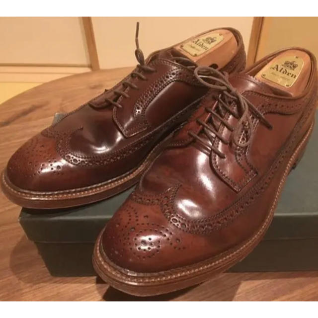 Alden(オールデン)の【ウィスキーコードバン】オールデン ウィングチップ alden メンズの靴/シューズ(ドレス/ビジネス)の商品写真