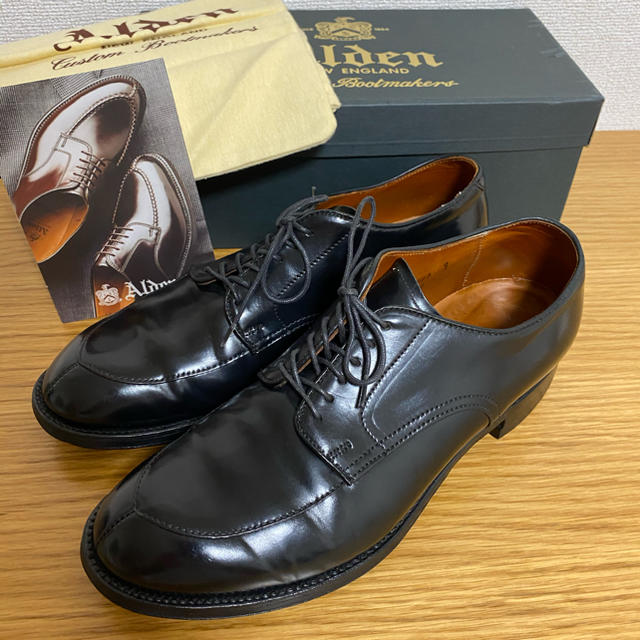 【美品】オールデン コードバン Vチップ alden