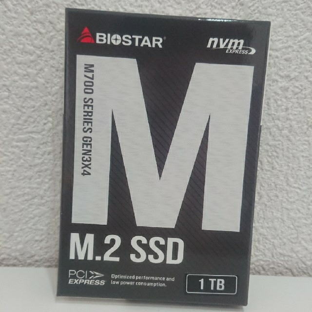 3年間BIOSTAR M700 M.2 SSD 1TB