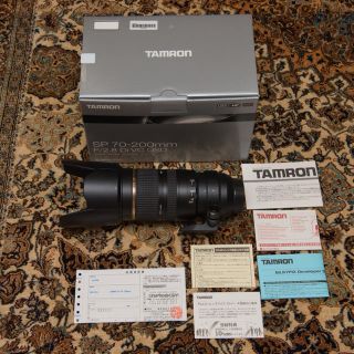 タムロン(TAMRON)の新品 TAMRON SP 70-200mm f2.8 VC USD Nikon用(レンズ(ズーム))