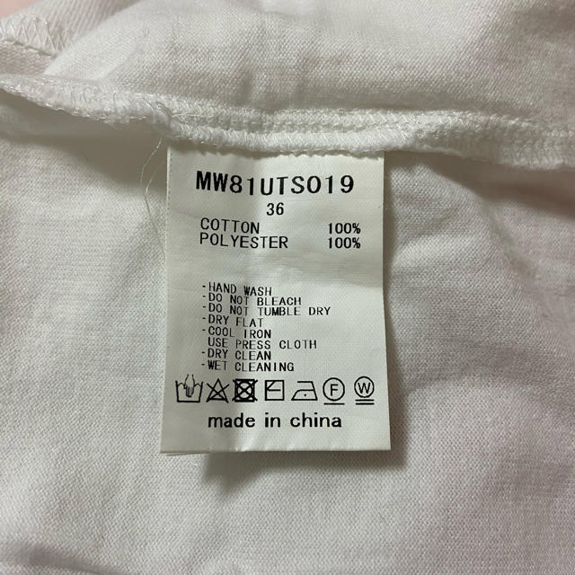 MUVEIL WORK(ミュベールワーク)のMuveil Work 星レーススリーブTシャツ レディースのトップス(Tシャツ(半袖/袖なし))の商品写真