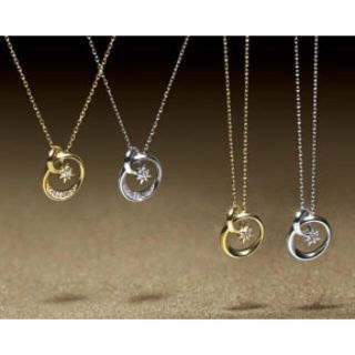 スタージュエリー(STAR JEWELRY)のSTAR JEWELRY DIAMOND PLANET K10WG ネックレス(ネックレス)