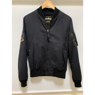 ヒステリックグラマー(HYSTERIC GLAMOUR)の美品　レア　ヒステリックグラマー　MA-1(ブルゾン)