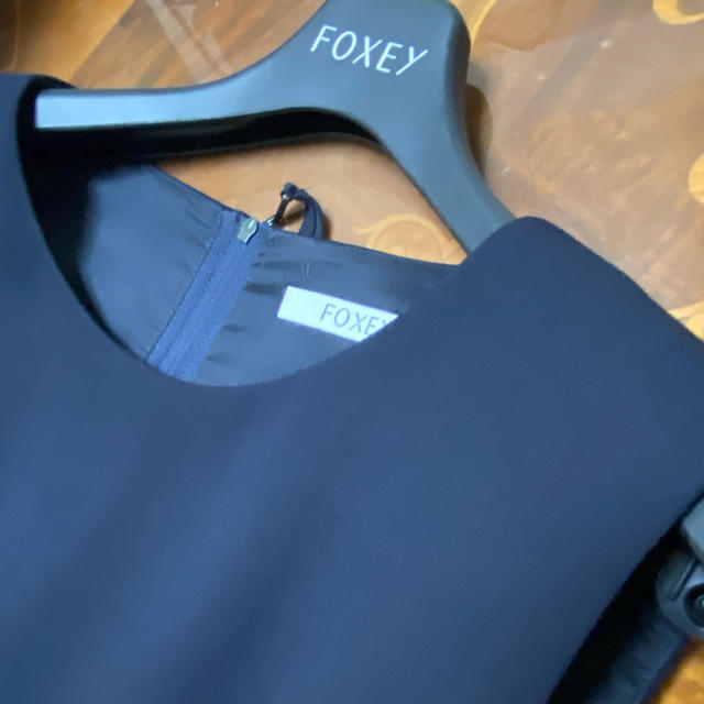 FOXEY(フォクシー)のFOXEY フォクシー 定価118800円 ドレス ツイギー ブラック レディースのワンピース(ひざ丈ワンピース)の商品写真