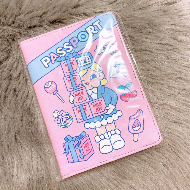 【新品未使用】MILKjoy ミルクジョイ パスポートケース ♥ エンタメ/ホビーのおもちゃ/ぬいぐるみ(キャラクターグッズ)の商品写真