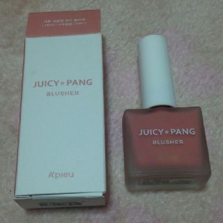 ミシャ(MISSHA)のアピュ オピュ JUICY PANG BLUSHER チーク  韓国 ミシャ(チーク)