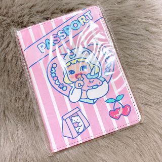 【新品未使用】MILKjoy ミルクジョイ パスポートケース ♥(ポーチ)