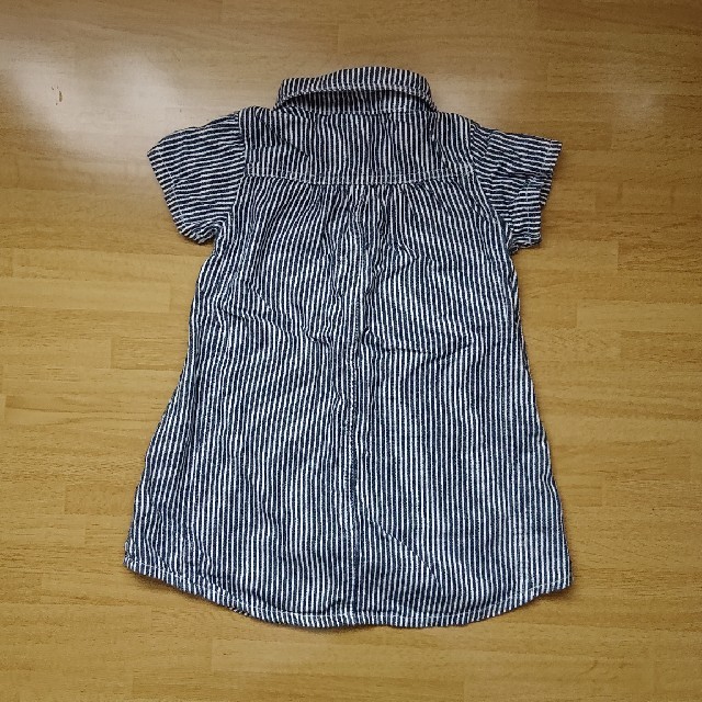 デニムワンピース☆95cm キッズ/ベビー/マタニティのキッズ服女の子用(90cm~)(ワンピース)の商品写真