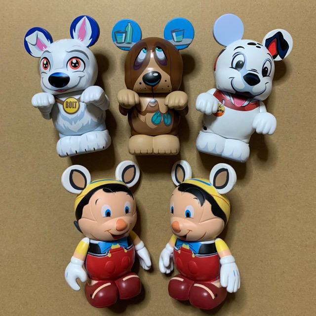 Disney(ディズニー)のディズニー　ビニールフィギュア エンタメ/ホビーのおもちゃ/ぬいぐるみ(キャラクターグッズ)の商品写真