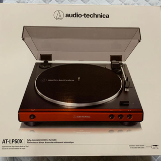 オーディオテクニカ(audio-technica)のaudio-technica レコードプレーヤー AT-LP60X RD(その他)