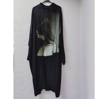 ヨウジヤマモト(Yohji Yamamoto)のyohji yamamoto 18SS 内田すずめ 業火 シルクプルオーバー(シャツ)