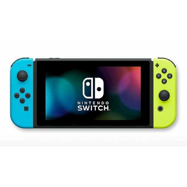 Nintendo Switch - 新品！ Switch本体 カスタマイズ青色黄色の通販 by ...