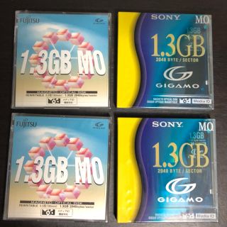 ソニー(SONY)のM.O.1.3GB 富士通・SONY 4枚(その他)