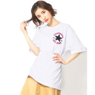 コンバース(CONVERSE)の新品◆CONVERSE◆サガラ刺繍半袖Tシャツ ビッグシルエット(Tシャツ(半袖/袖なし))