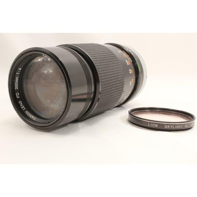 Canon(キヤノン)の外観良好 Canon キャノン FD 200mm F4 スマホ/家電/カメラのカメラ(フィルムカメラ)の商品写真