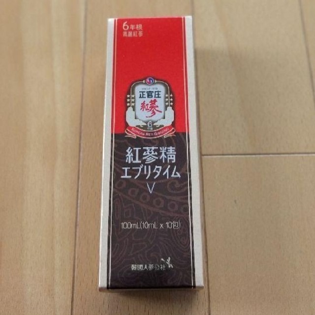 正官庄　紅参精　エブリタイ厶V　 (10ml×30包） 食品/飲料/酒の健康食品(健康茶)の商品写真