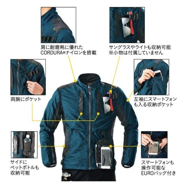 新素材新作 CORDURA®EURO デュアル3Dジャケット グリーン⭐️新品⭐️