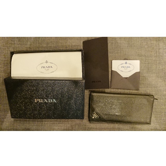 PRADA(プラダ)のPRADA 長財布 サフィアーノ メタル メンズのファッション小物(長財布)の商品写真