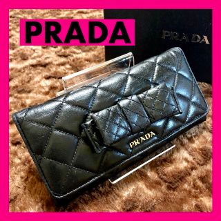 プラダ(PRADA)の豆柴様専用　PRADAプラダ　サフィアーノ長財布(財布)