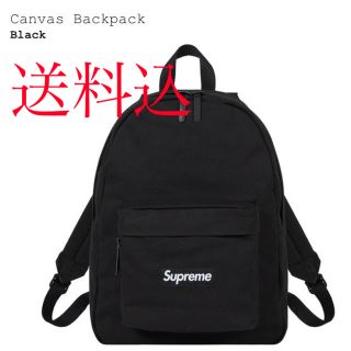 シュプリーム(Supreme)のSupreme Canvas Backpack Black(バッグパック/リュック)