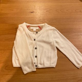 バーバリー(BURBERRY)のBurberry カーディガン　80cm(カーディガン/ボレロ)