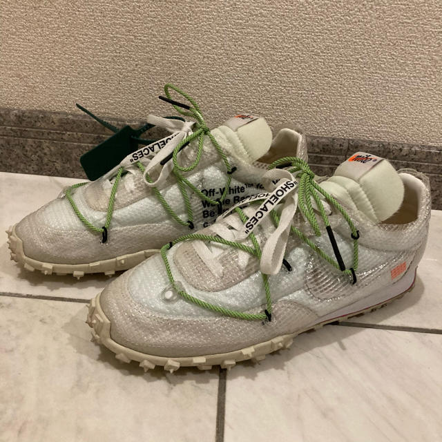 OFF-WHITE(オフホワイト)のOff-White x Nike Waffle Racer メンズの靴/シューズ(スニーカー)の商品写真