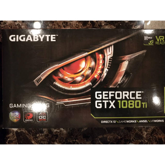 【値下】GIGABYTE GEFORCE GTX 1080Ti OC 11GBPC/タブレット
