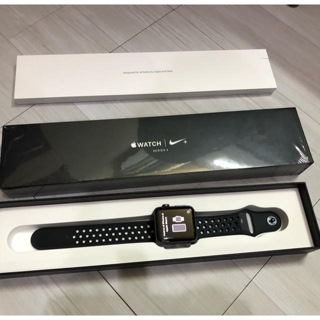 メンズApple Watch Series 3 +nike GPS 42mm