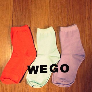 ウィゴー(WEGO)のWEGO♡靴下♡(その他)