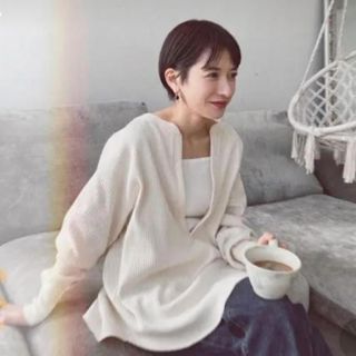 ステュディオス(STUDIOUS)のCLANE HEAVY RIB V NECK TOPS(シャツ/ブラウス(長袖/七分))