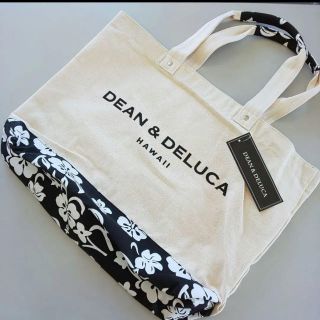 ディーンアンドデルーカ(DEAN & DELUCA)のディーン&デルーカ アロハ柄トートバッグハワイ限定(トートバッグ)