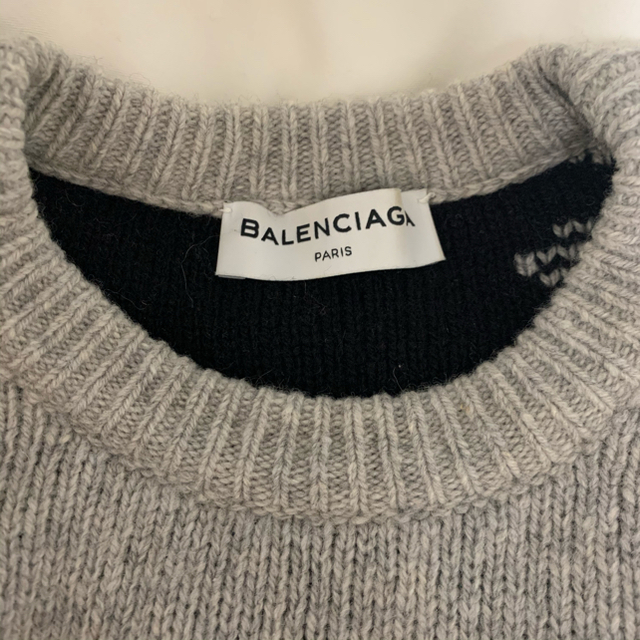 グレーサイズBALENCIAGA ニット