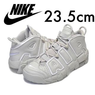 ナイキ(NIKE)の美品 完売 NIKE AIR MORE UPTEMPO 23.5 ライトボーン(スニーカー)