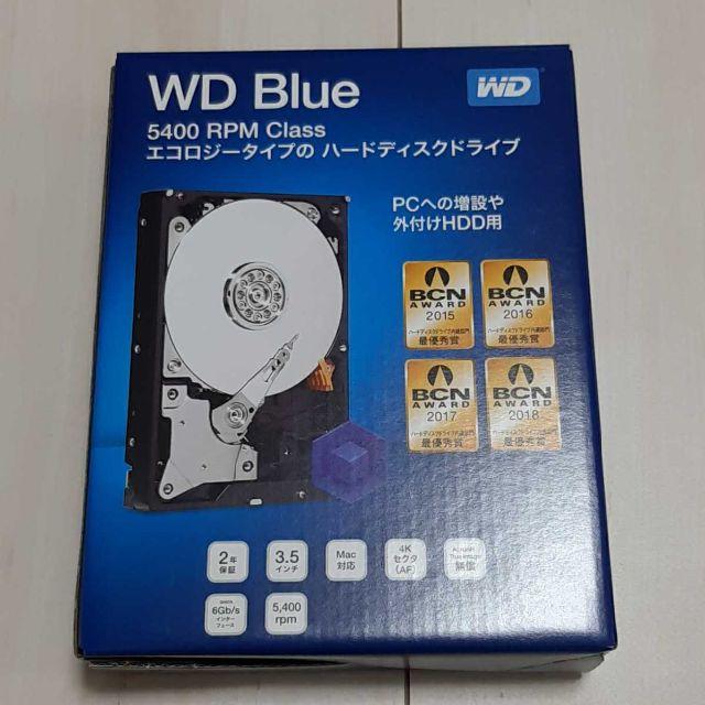 新品未開封 3.5インチ内蔵HDD 4TB WD40EZRZ-RT2